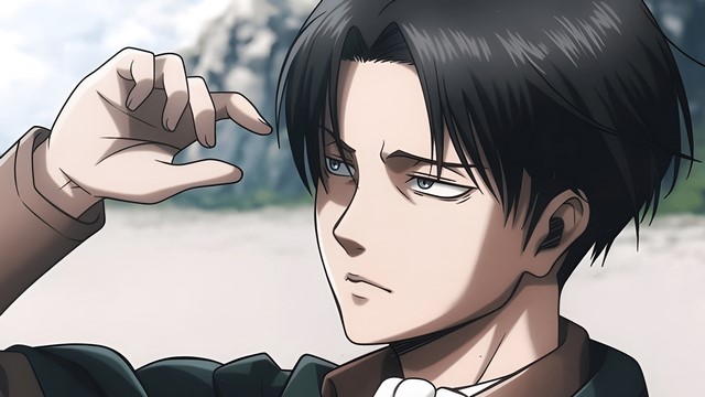 Ấn tượng Levi trong Attack On Titan