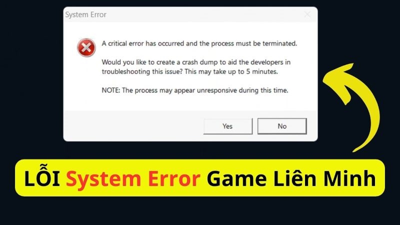 Sửa lỗi System Error Liên Minh Huyền Thoại