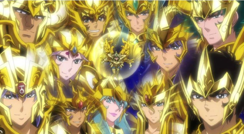 12 thánh đấu sĩ vàng trong Saint Seiya